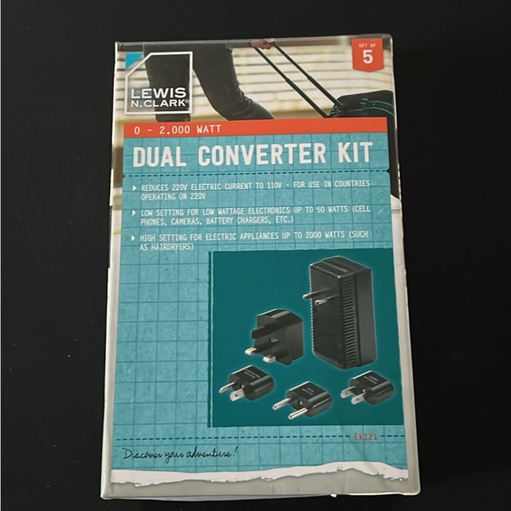 Lewis N. Clark Dual Converter Kit